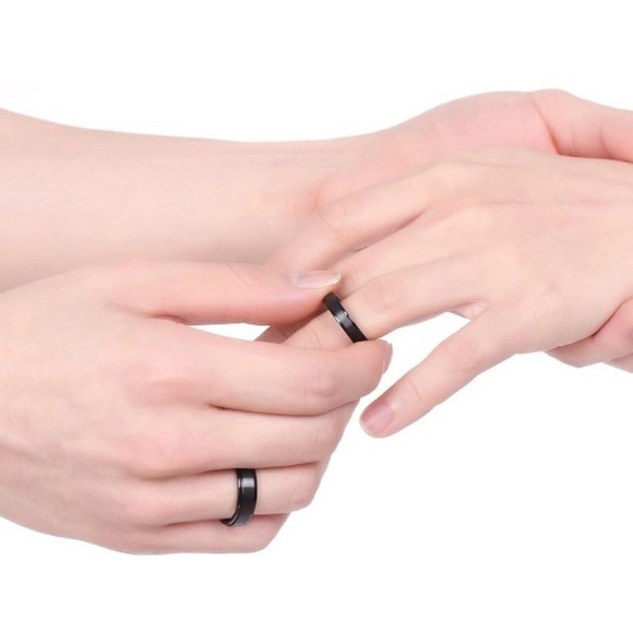 NWT Tungsten 6mm Black Matte Band - Picture 3 of 15